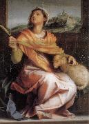 Andrea del Sarto Portrait of the altar oil painting